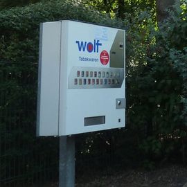 Zigarettenautomat im Liefergebiet Sachsen.