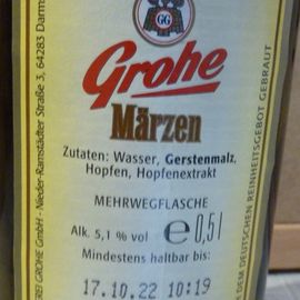 Brauerei Grohe GmbH in Darmstadt