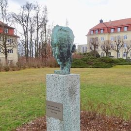Statue Professor Braun - nach ihm ist das Klinikum benannt worden.