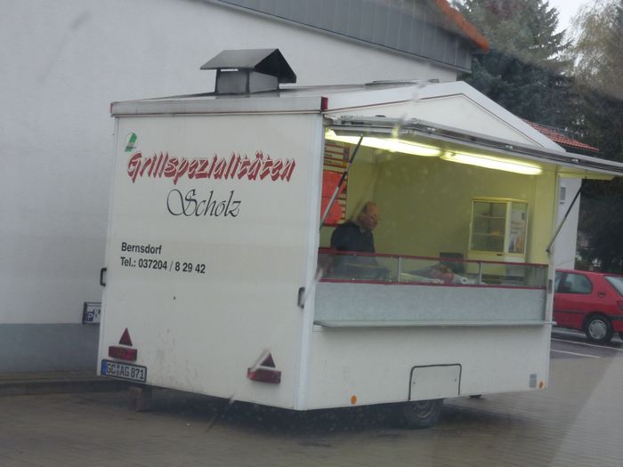 Grillspezialitäten Scholz, Verkaufswagen.