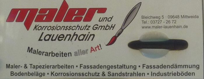 Maler und Korrosionsschutz GmbH Lauenhain