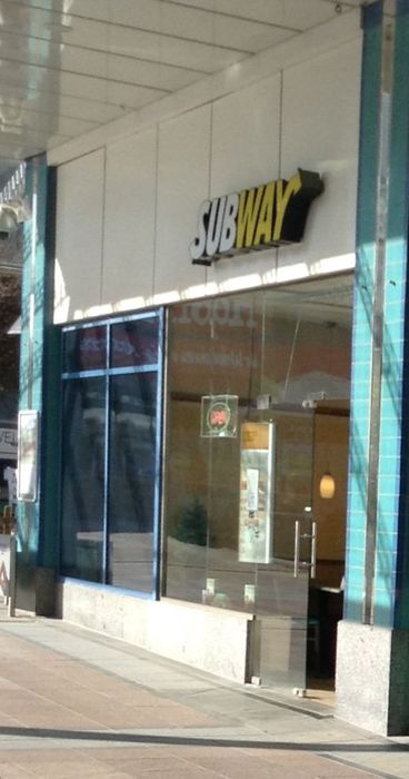 Subway im Chemnitz-Center