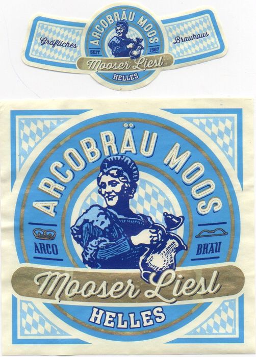 Helles Bier von Arcobräu
im niederbayrischen Moos.