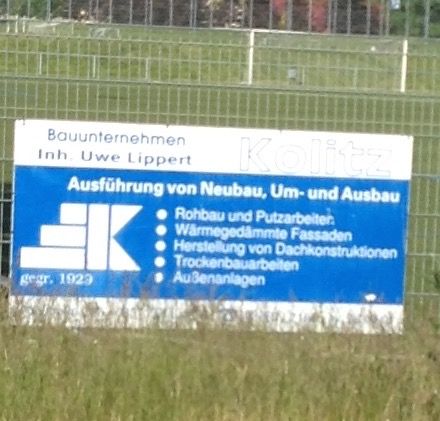 Bauunternehmen Kolitz, Inhaber Uwe Lippert.