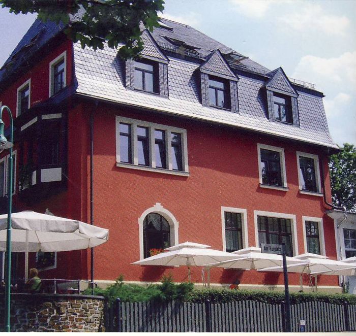 Außenansicht Hotel & Cafè Friedrich Augustusburg