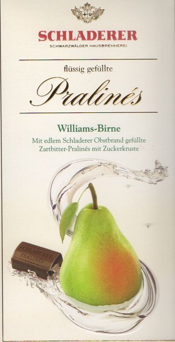 Schladerer Pralinés Williams Pear