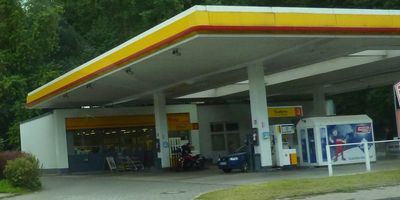 Shell in Schwarzenberg im Erzgebirge