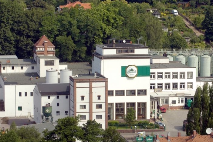 Ehemaliges Brauereigelände in Chemnitz.
Braustolz wird jetzt in Plauen gebraut