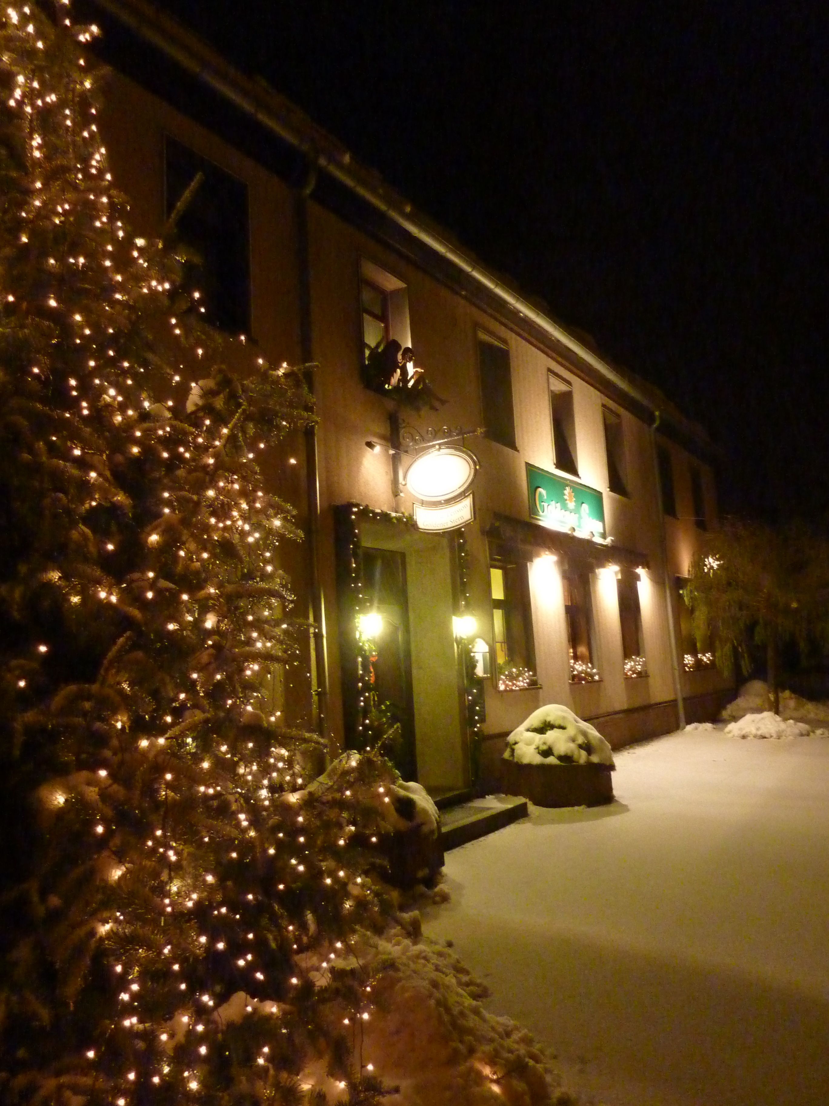 Winterliches Gasthaus