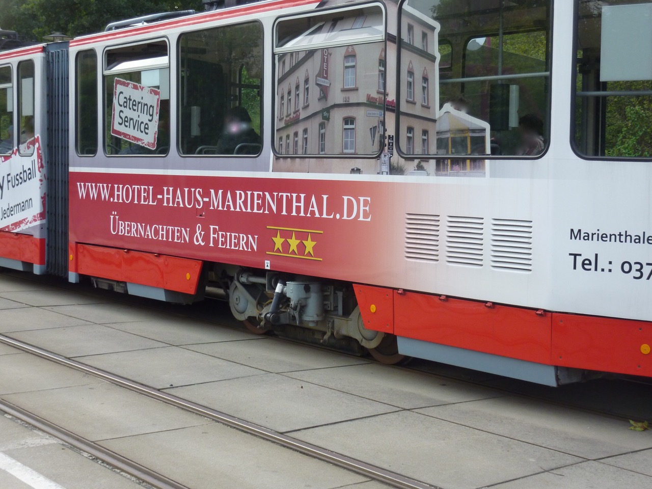 Haus Marienthal fährt durch die Stadt :-)