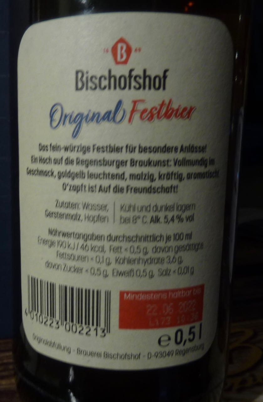 Bild 1 Brauerei Bischofshof GmbH & Co. KG in Regensburg