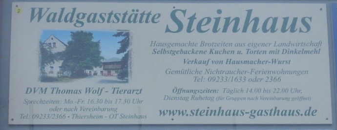 Bild 1 Steinhaus in Thiersheim