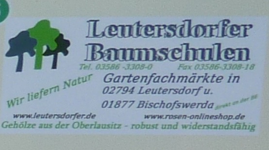 Bild 1 Leutersdorfer Baumschulen in Bischofswerda