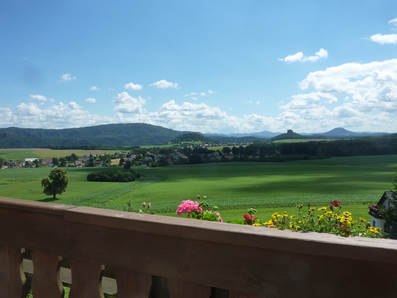 Herrliche Aussicht vom Wolfsberg