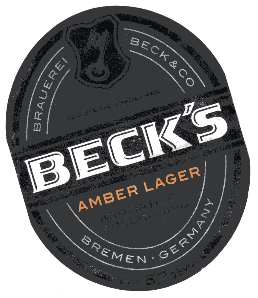 Das bekannte "Beck`s" kommt vom Großkonzern Anheuser-Busch