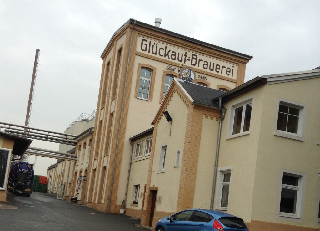 Betriebsgebäude Glückauf-Brauerei Gersdorf