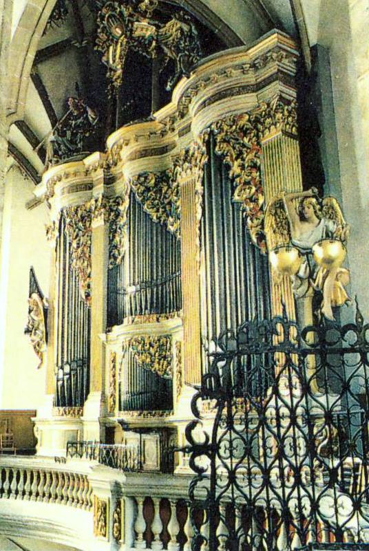 Silbermann-Orgel im Freiberger Dom