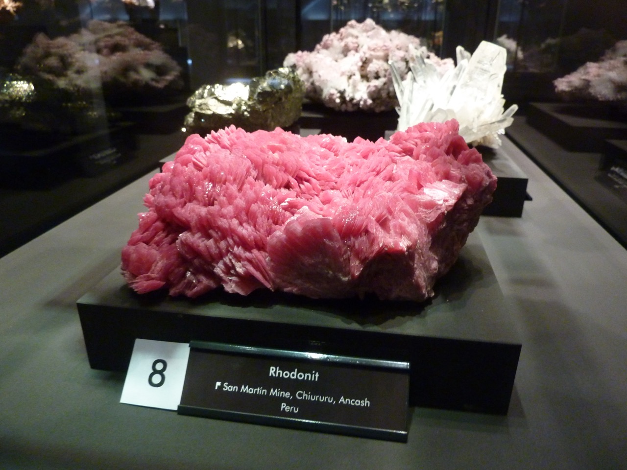 Farbige Mineralien