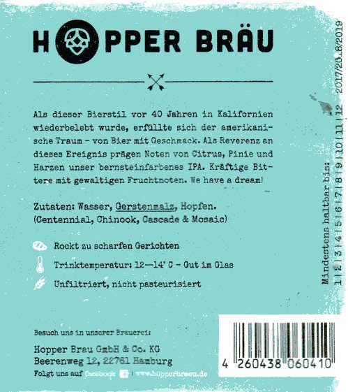 Hopper Bräu heißt jetzt Landgang Brauerei