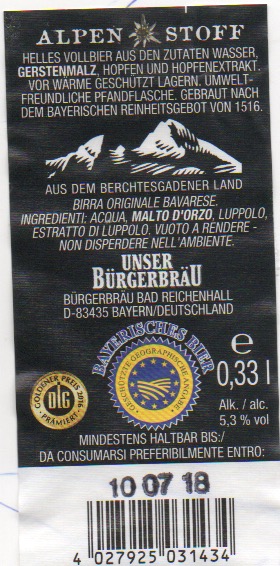 Bild 2 Bürgerbräu Brauereigasthof in Bad Reichenhall