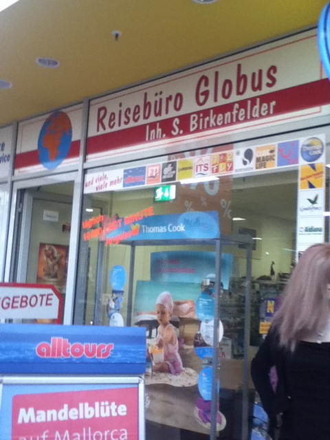 Reisebüro Globus im Paletti-Park Lugau