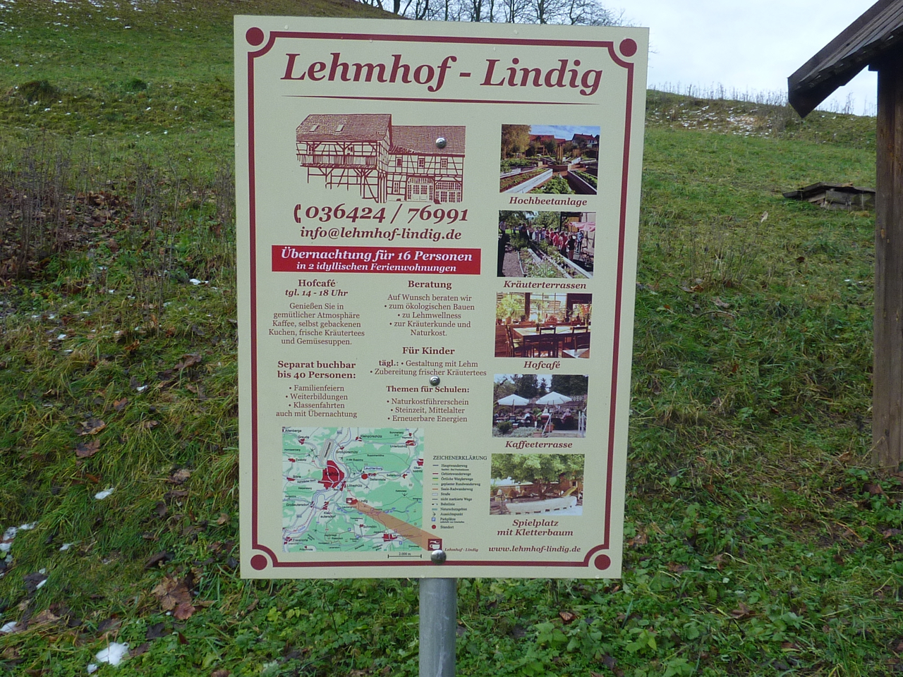 Bild 1 Lehmhof-Lindig Hofcafé in Lindig