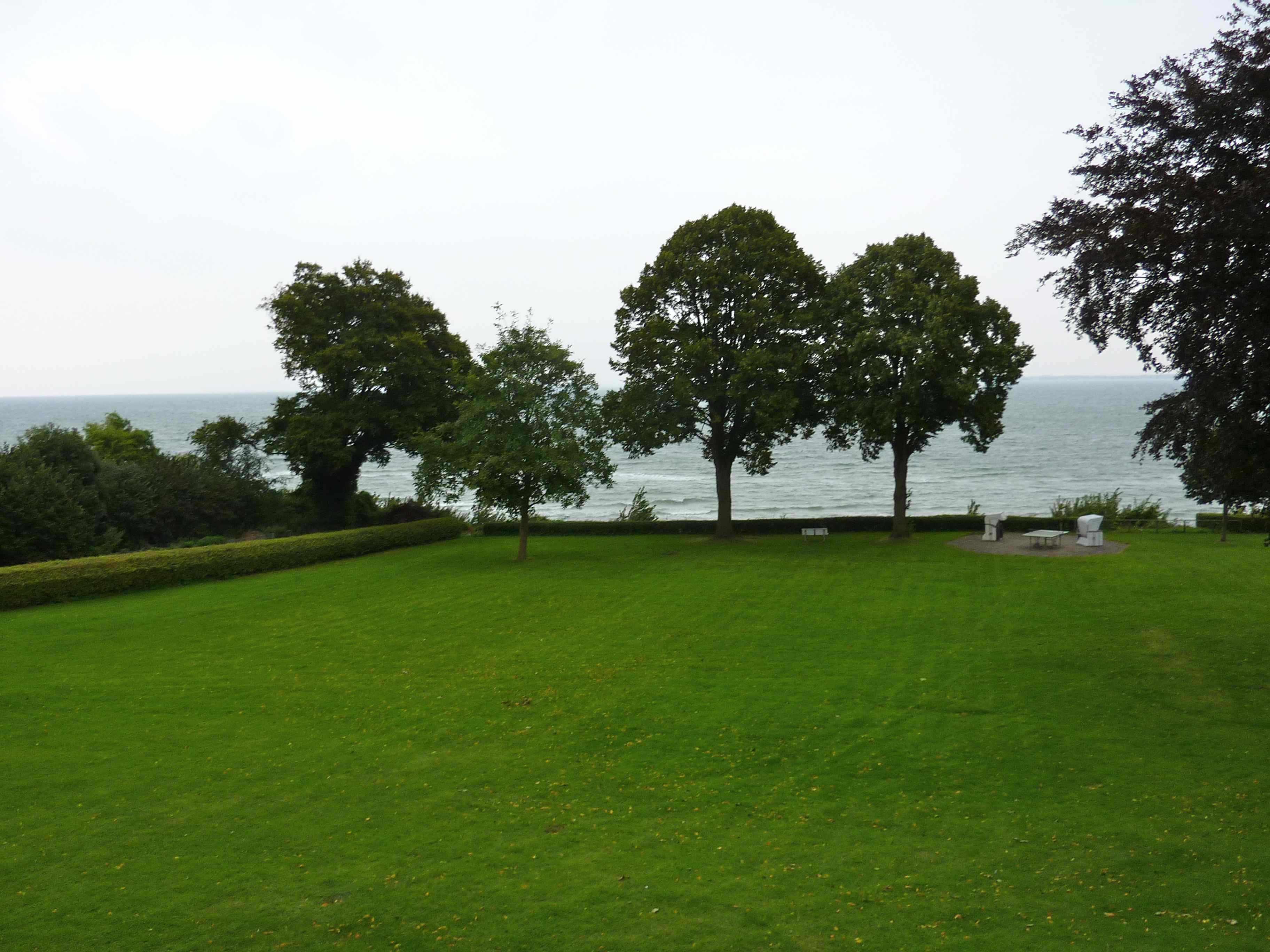 Seehof Sierksdorf, Aussicht vom Zimmer auf die Ostsee