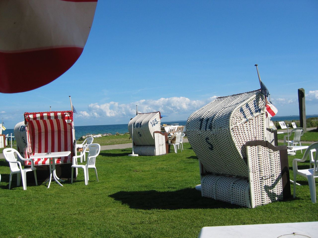 Gartenterrasse am Genueser Schiff, Hohwacht