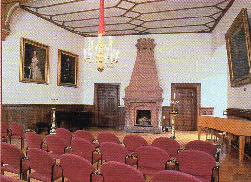 Festsaal in der Burg