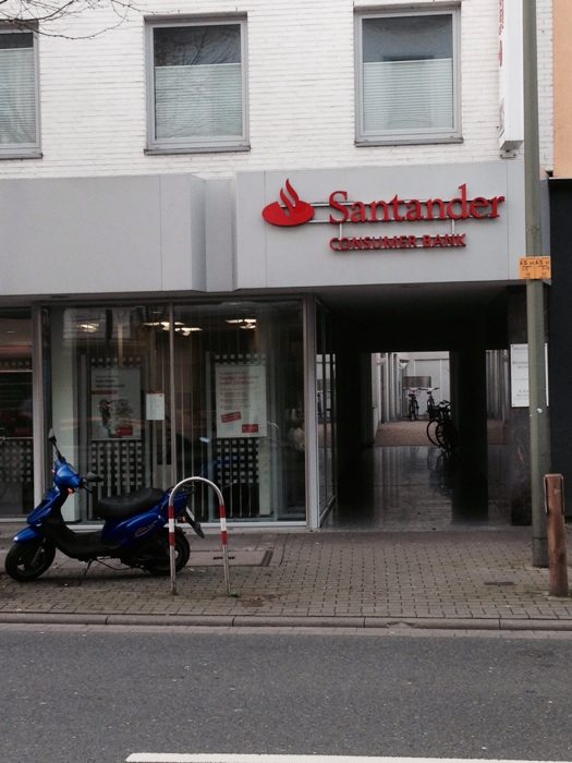 Bild 1 Santander Bank Zweigniederlassung der Santander Consumer Bank AG in Osnabrück