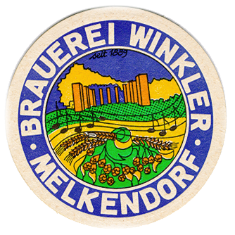 Logo und Filzla der Brauerei Winkler Melkendorf