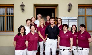 Team der Praxis Prof. Volland & Kollegen Heilsbronn