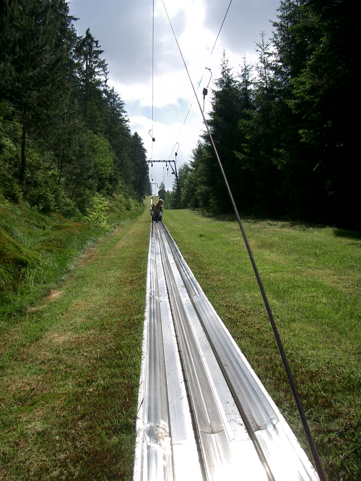 Bild 16 Riesenrutschbahn-Poppeltal, Karl Wittmann in Enzklösterle