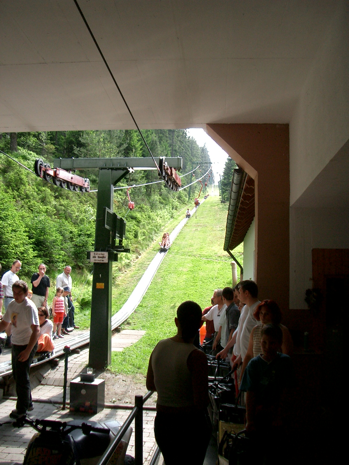 Bild 17 Riesenrutschbahn-Poppeltal, Karl Wittmann in Enzklösterle