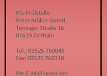 Bild zu Kfz-Prüfstelle Peter Müller GmbH