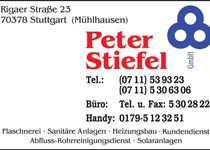 Bild zu Peter Stiefel GmbH - Sanitäre Anlagen - Flaschnerei