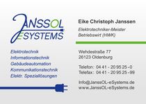 Bild zu Janssol-eSystems, Eike Christoph Janssen