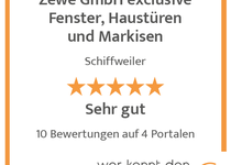 Bild zu Zewe GmbH  exclusive Fenster, Haustüren und Markisen