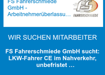 Bild zu FS Fahrerschmiede GmbH - Arbeitnehmerüberlassung von LKW-Fahrpersonal CE