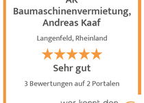 Bild zu AK Baumaschinenvermietung, Andreas Kaaf