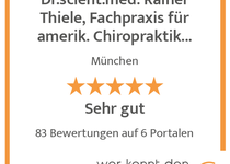 Bild zu Dr.scient.med. Rainer Thiele, Fachpraxis für amerik. Chiropraktik München