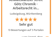 Bild zu Anwaltskanzlei Streit Götz Chromik - Arbeitsrecht in Ludwigsburg