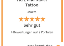 Bild zu Herz und Nadel Tattoo