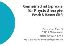 Bild zu Gemeinschaftspraxis für Physiotherapie Pesch & Hamm GbR