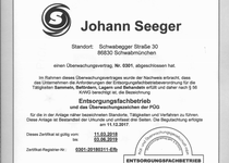 Bild zu Entsorgungsfachbetrieb Johann Seeger