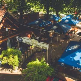 Zollhaus Biergarten in Nürnberg