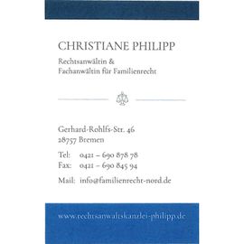 Christiane Philipp Rechtsanwältin in Bremen
