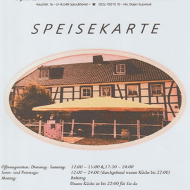 Restaurant zum Dorfkrug in Sprockhövel