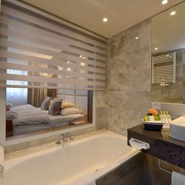 Guest room bath