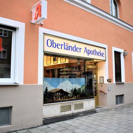 Aussenansicht der Oberländer-Apotheke